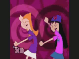 phineas & ferb - candace and stacy