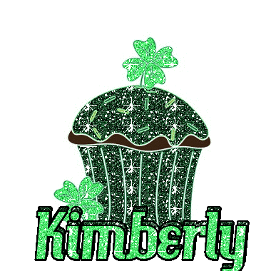 Cup Cake With The Name Kimberly