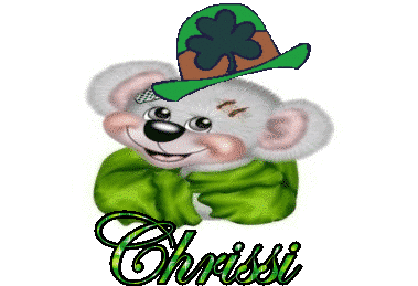 Creddy Bear With The Name Chrissi