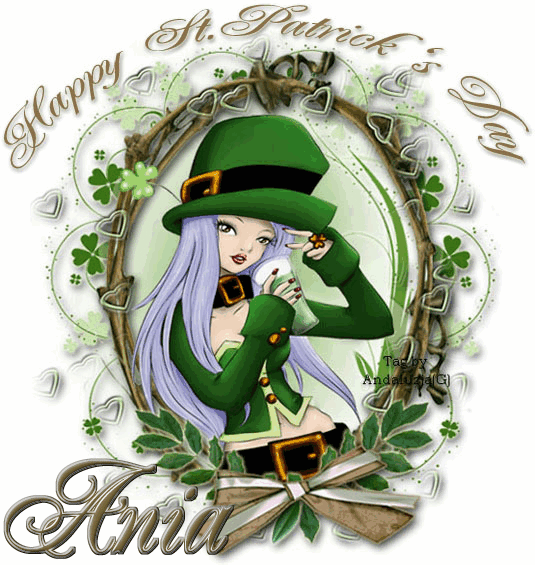 Happy St.Patrick's day-Ania