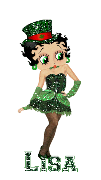 Betty Boop With The Name Lisa