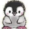 cute baby penguin