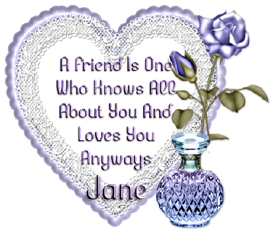 Friendship Heart - Jane