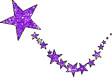 purple shooting star