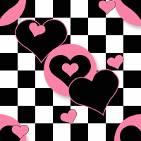 pink+black bg
