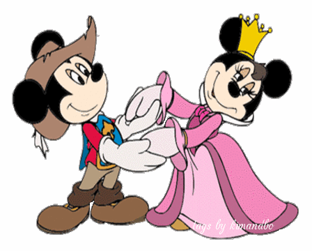 mickey and minnie