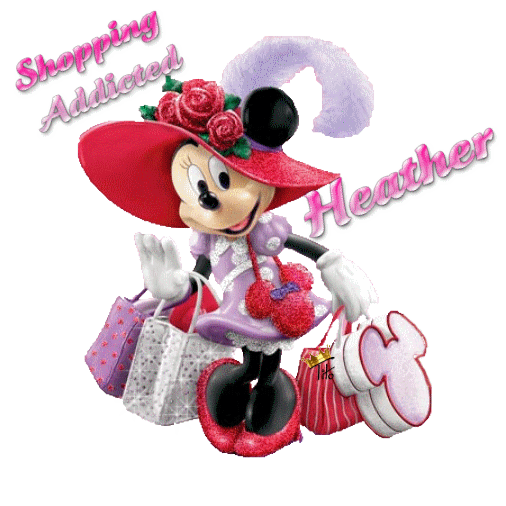 cute minnie shopping addicted Heather