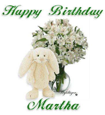 Happy Birthday - Martha