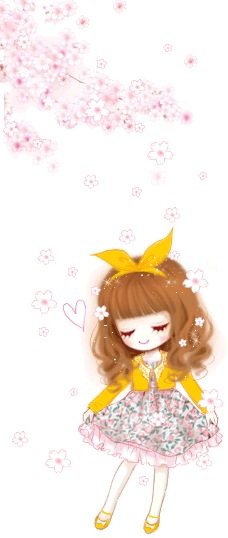 LOVELY GIRL SPRING