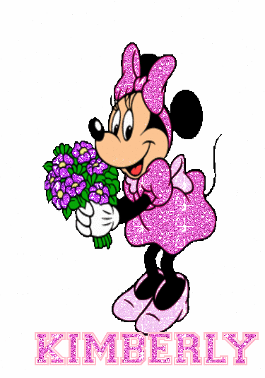 Minnie With The Name Kimberly