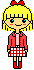 angela in cute dress 2
