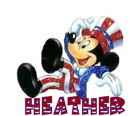 Mickey With The Name Heather