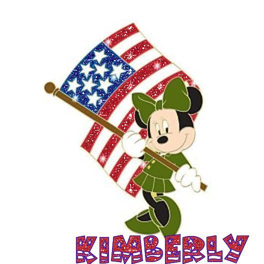 Minnie With The Name Kimberly