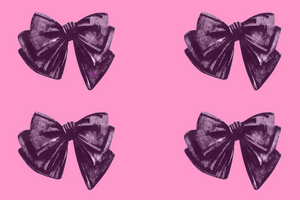 bows - pink