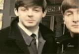 Paul McCartney and John Lennon
