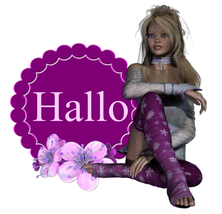 Woman sitting on Label