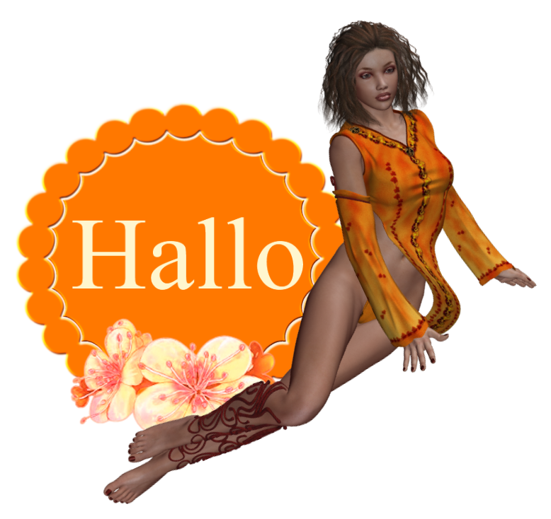 Woman sitting on Label