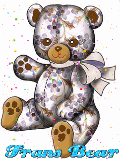 Glitter bear