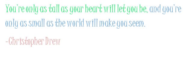 Christopher Drew Quote