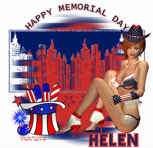 Happy Memorial Day  Helen