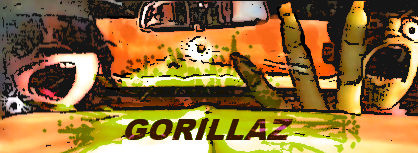 2-D and Murdoc - Gorillaz