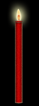 Red candle