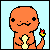Charmander Lick