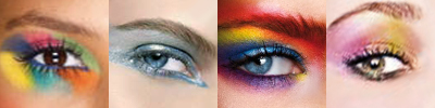 Funky make-up