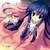 Cute Anime Girl with Kitten