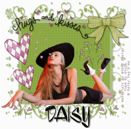 Hug & kisses Daisy