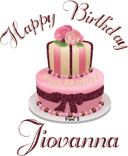 Happy Birthday - Jiovanna - august - bir
