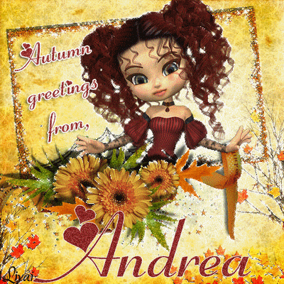 Autumn greatings from Andrea!