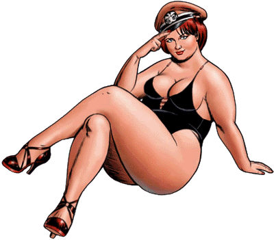 bbw pinup