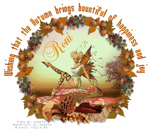 Wish you bountifful Autumn.Roni