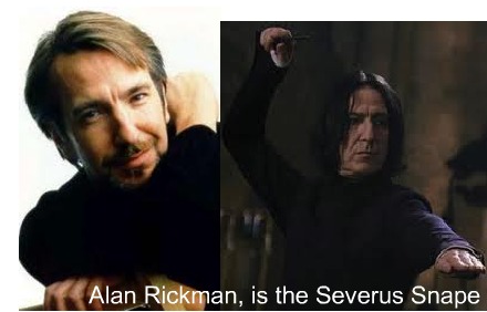 Alan Rickman, the Severus Snape