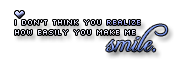 You Make Me Smile