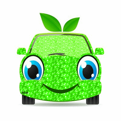 Green car