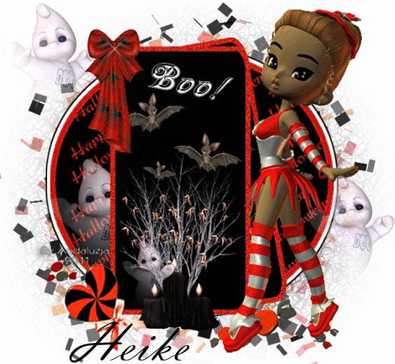 Witch in red-Heike