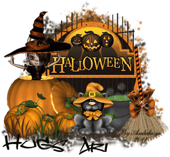 Halloween hugs-Ari