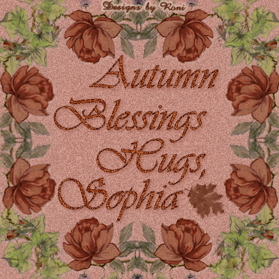 Autumn Blessings - Sophia