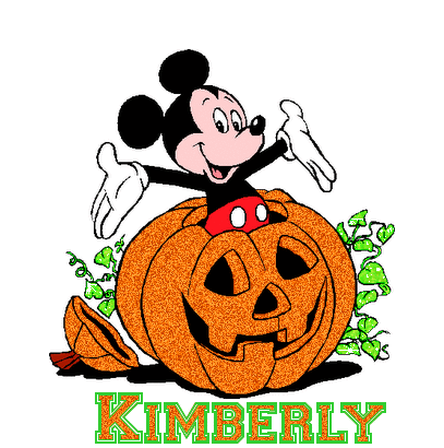 Mickey With The Name Kimberly