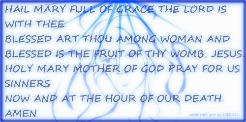 Hail Mary Prayer