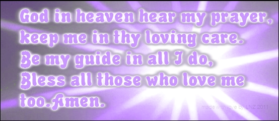 Hear My Prayer