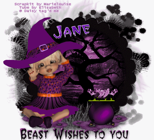 Beast  wishes Jane