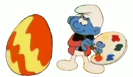 Smurfy Easter!  â™ªâ™«