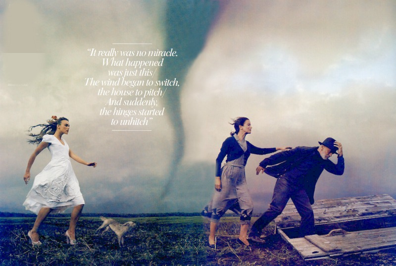 Keira Knightley as Dorothy/Wizard of Oz