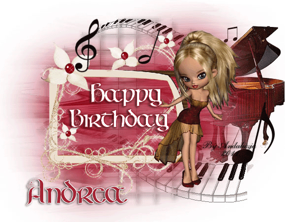 Happy birthday-Andrea
