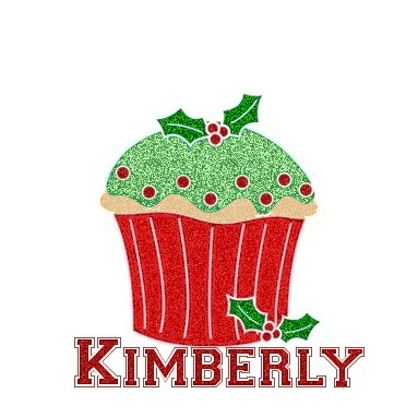Cupcake With The Name Kimberly
