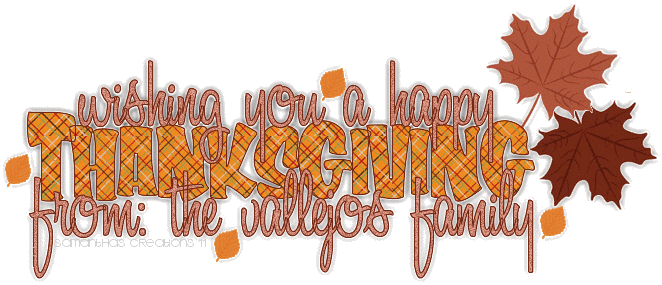 Thanksgiving: the vallejos family