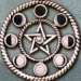 triple moon goddess w/pentacle